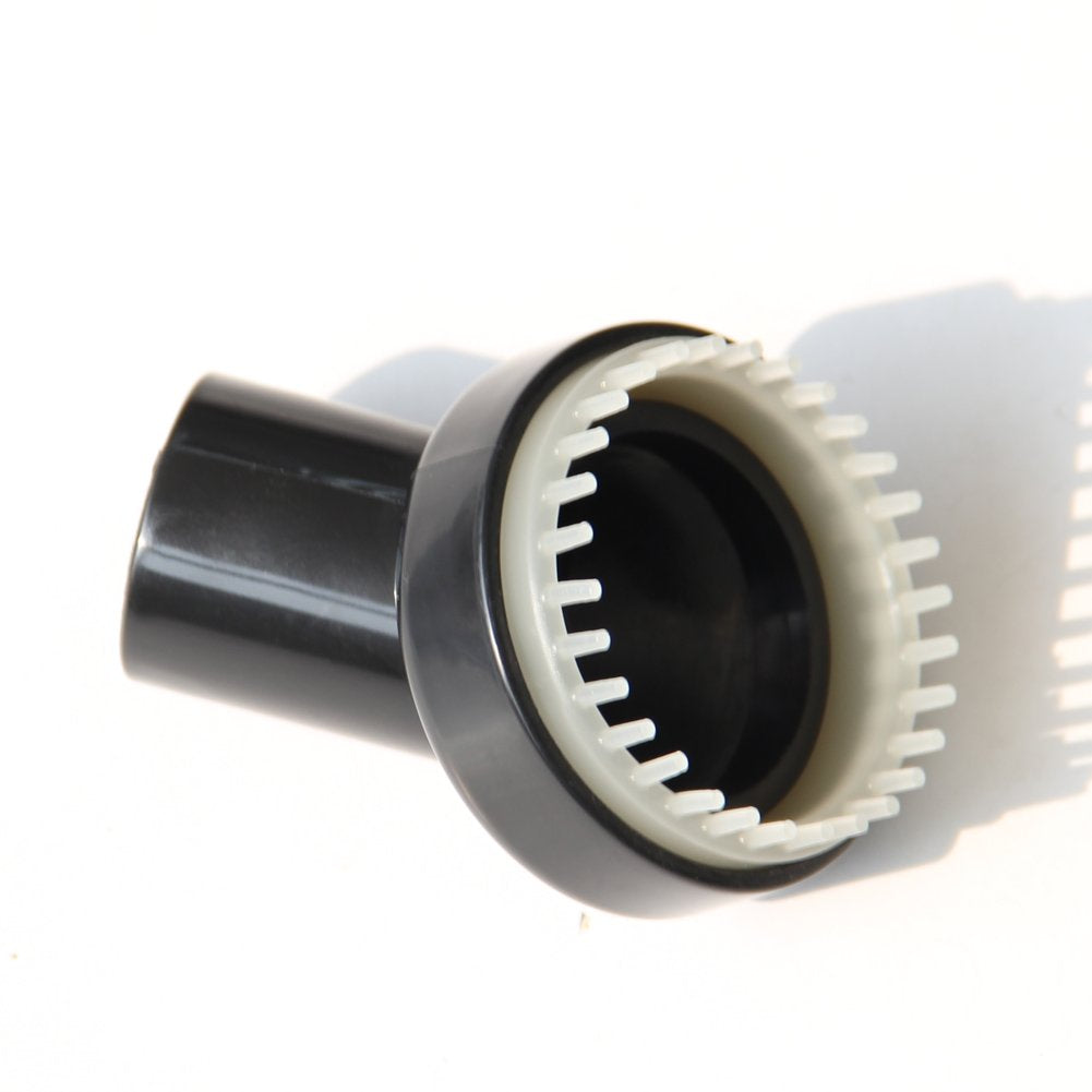 Ez Spares Replacement Pet Round Air Brush Central Vacuum Hose Attachment Dog Grooming Tool Universal 1 1/4 Inches (32Mm) Soft Pvc For Pets Cat Dog Animal'S Hair Cleaning