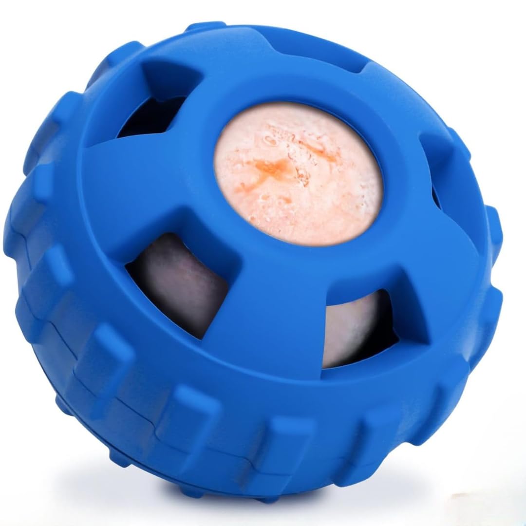 Ewalkor 4In1 Dog Toys, Frozen Dog Treat To Keep Them Busy, Treats Puzzle Ball Toy, Interactive Treat Dispensing Dog Toy, Durab