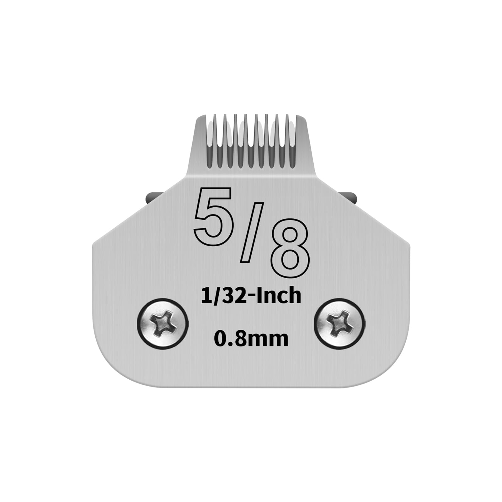 5/8 Wide Toe Pet Dog Grooming Detachable Blades,Compatible with Andis,Oster A5,Wahl KM10 Clippers,Cut Length 1/32-inch