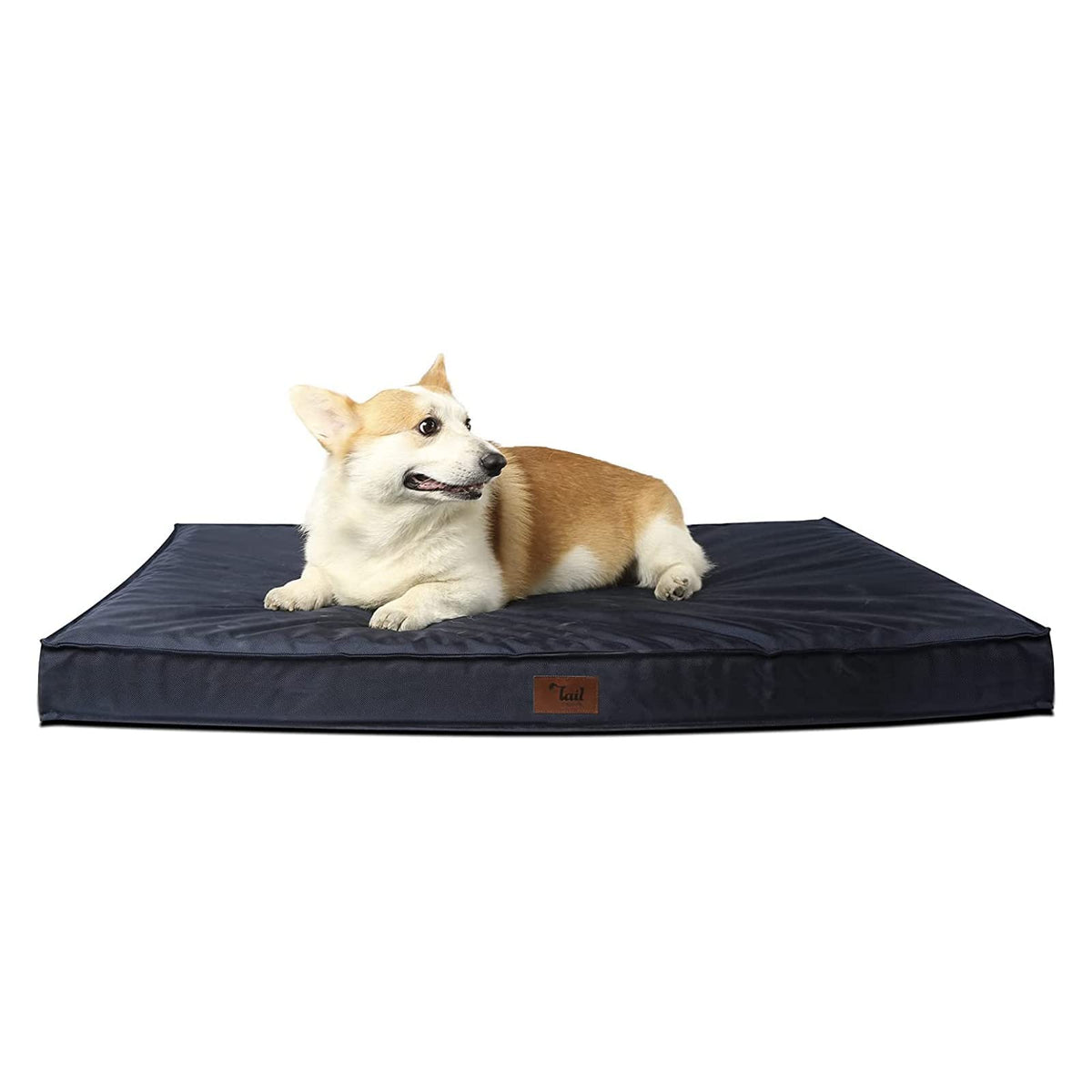 Tail Stories Outdoor All Weather Dog Bed, Waterproof Dog Bed For Large Dogs, Orthopedic Egg Foam Pet Bed With Washable And Remov