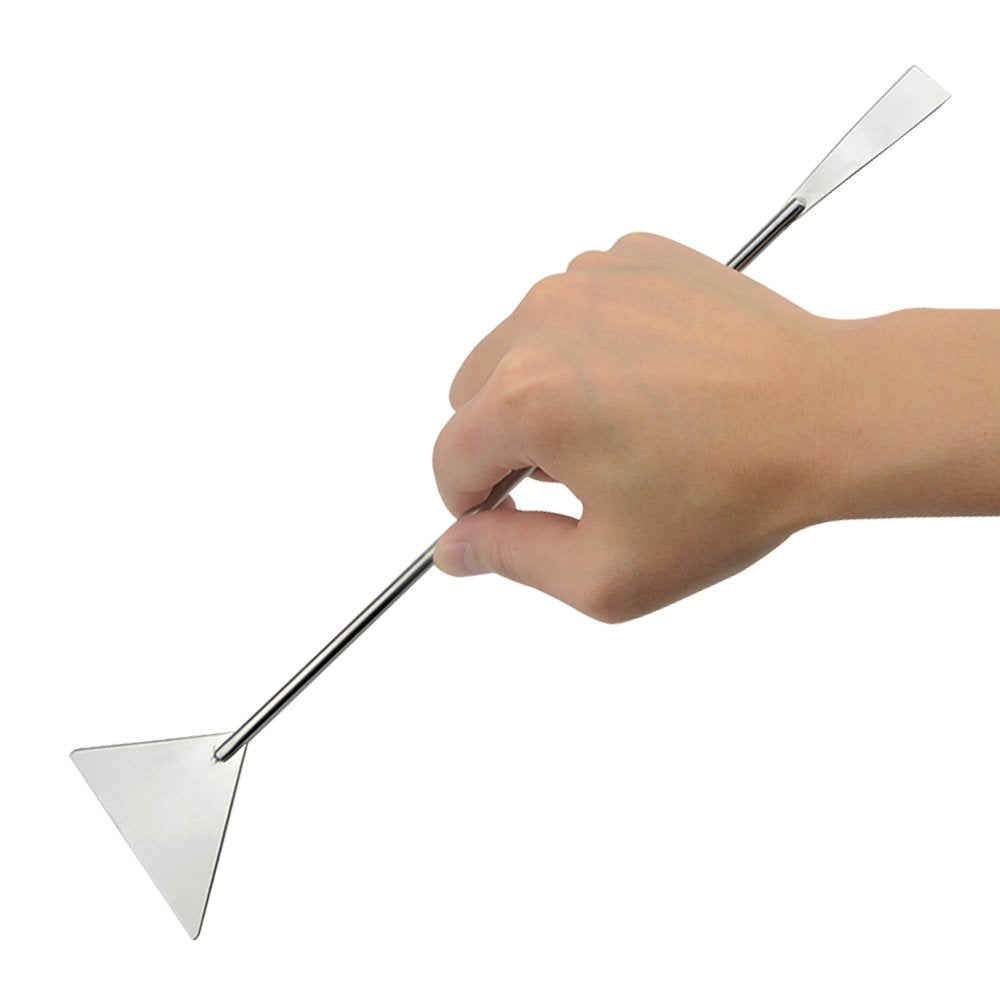 LILYS PET Stainless Steel Aquarium Tank Aquatic Plant Tools Sets (Substrate Spatula)