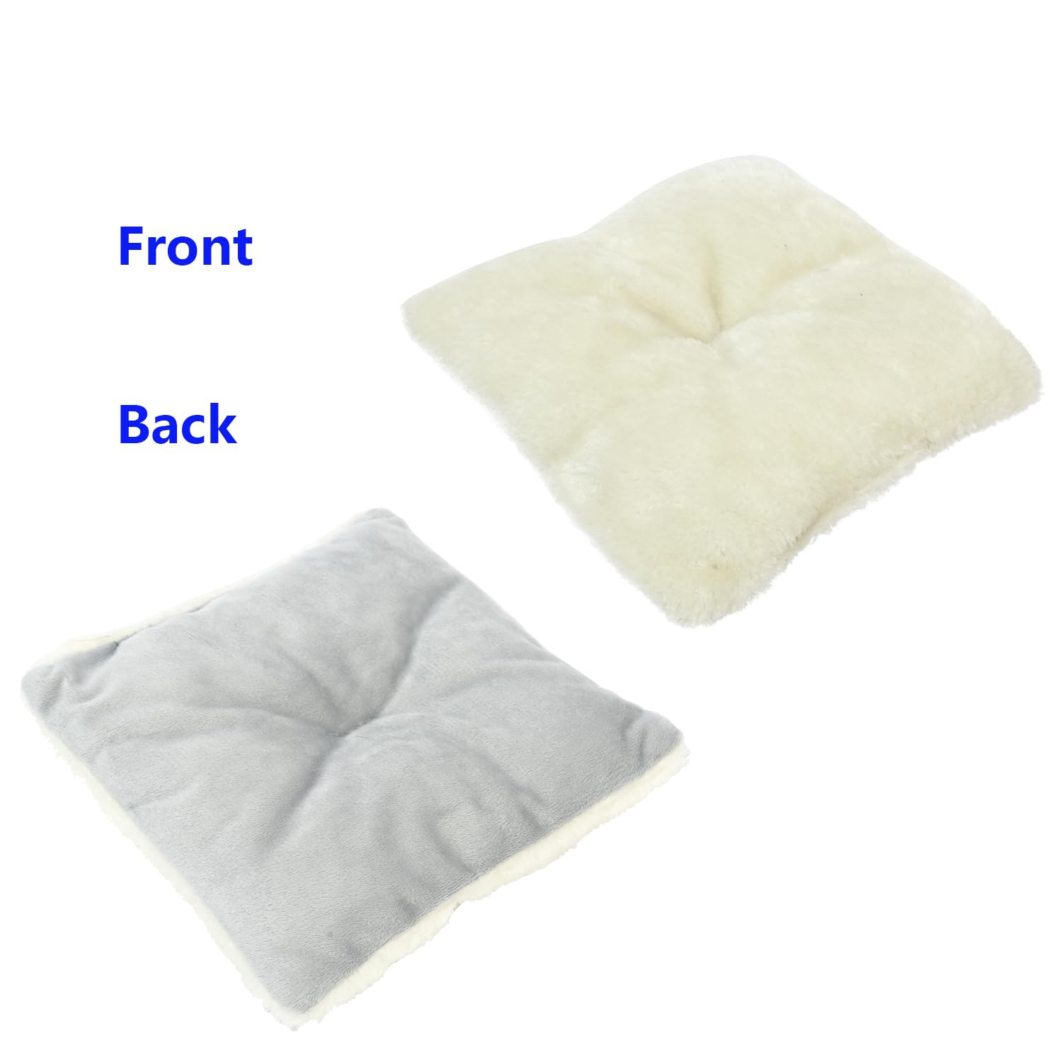 YUANST Hedgehog Bed Cave Nest Hideout, Hamster Guinea Pigs Small Animals Cage Supplies Warm House (Blue)