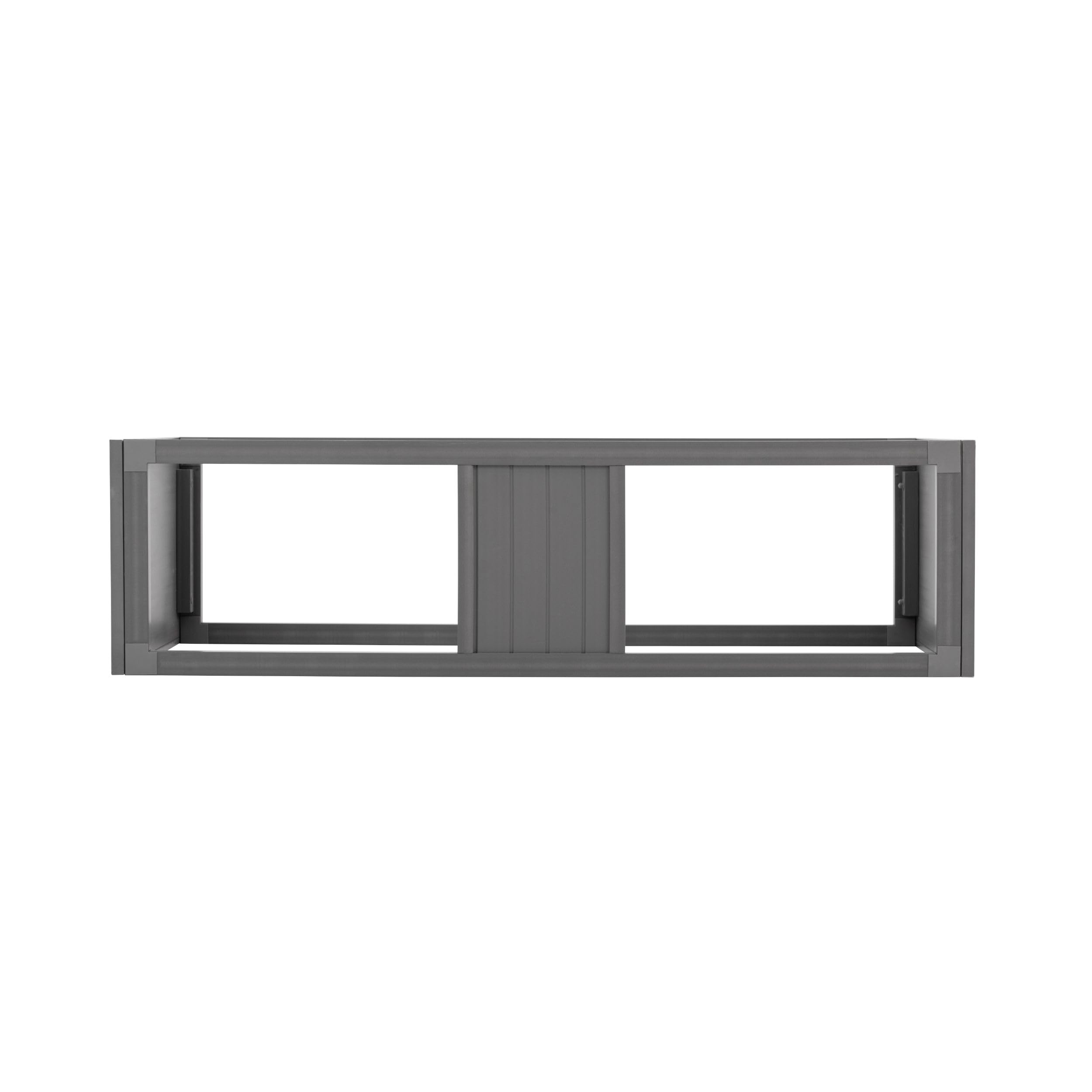 New Age Pet ECOFLEX Mojave Reptile Habitat Stacker, Large 48", Grey, Easy Clean, 10 Year Warranty, Model EHRMS31-05L