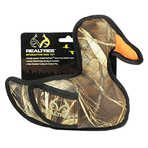 Hyper Pet Realtree Duck Interactive Dog Toy, Camo, One Size
