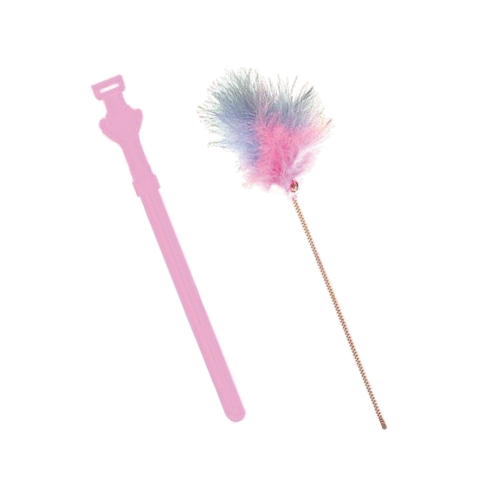 Ecomistiq Cat Teaser Collar Supplies Exercising Funny Indoor Cats Toy Teasing Wand Pink| Toys| |Pet