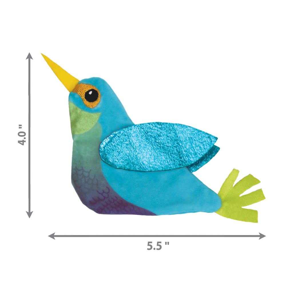 Kong Company 38745808: Refillables Critter Catnip Cat Toy, Hummingbird