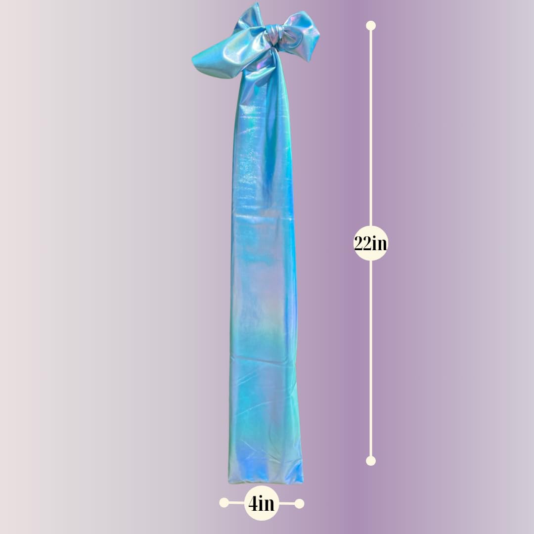 Horzmetnex Vibrant Fabric Horse Tail Bag - Unique Design For Clean And Protected Horse Tail-Set Of 2 (Fantastic Pink And Blue)