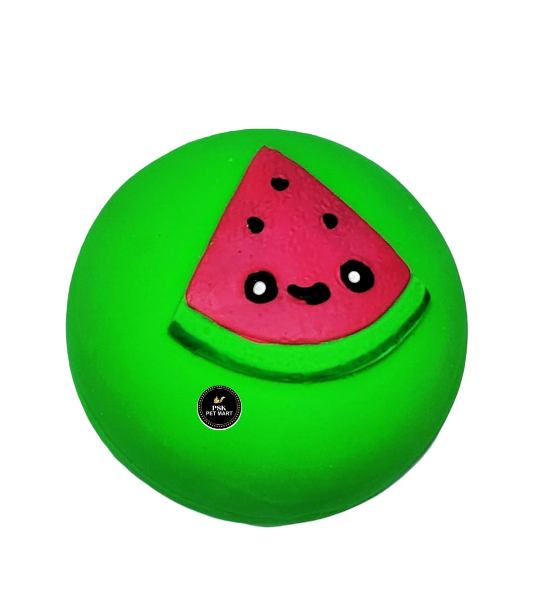 Psk Pet Mart Squeaky Dog Toys  Soft Latex With Funny Cute Face Rubber Dog Ball For Small Dogs And Puppies  Bounce Balls Toys (