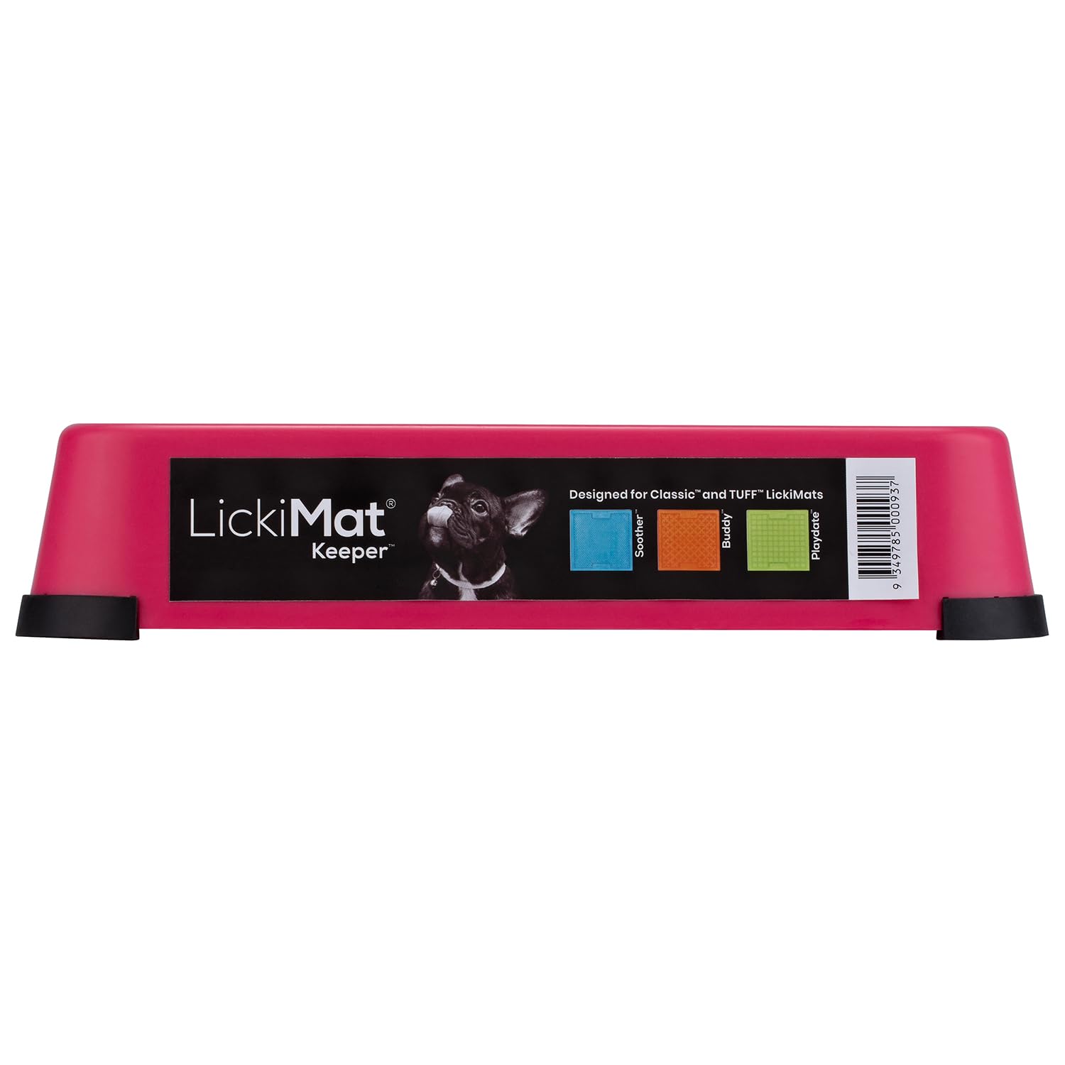 LICKIMAT Indoor Keeper Dog Feeding Station - Slow Feeder Lick Mat Keeper for Dogs Food, Treats, Yoghurt & Peanut Butter - Extend