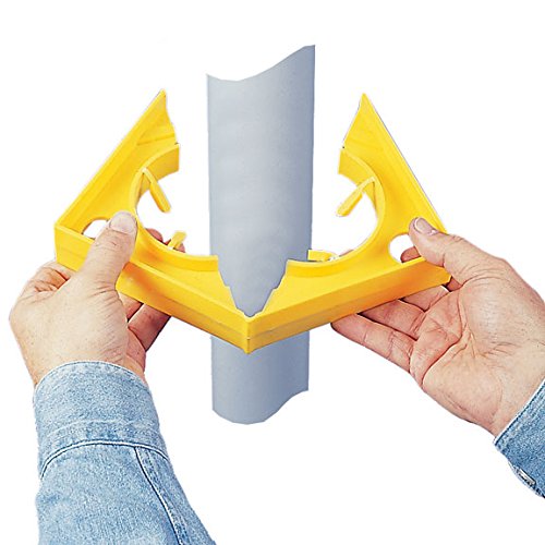 E-Z Column By Grabber Construction Products 3 Collar Framing Kit - Medium (Fits 3' - 3-1/2' Steel Columns) - Yellow - 5 Count