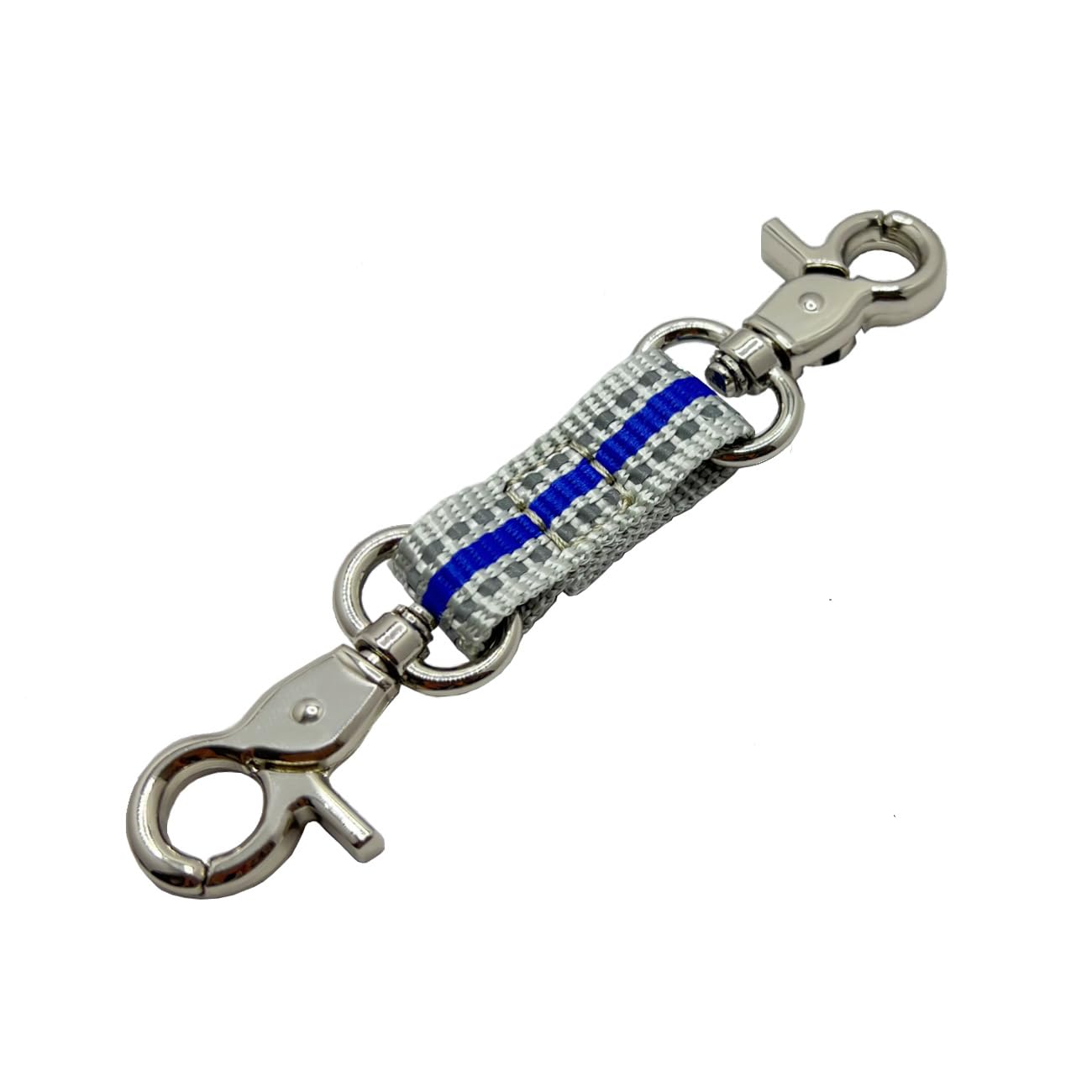 Backup Safety Clip For Small Dog Collar,Prong Collar Clip For Mini Dogs,Double Ended Gentle Slip For Dog Harness Leash