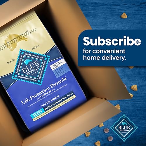 Blue Buffalo Life Protection Formula Healthy Weight Large Breed Adult Dry Dog Food for Weight Control, Made with Natural Ingredi