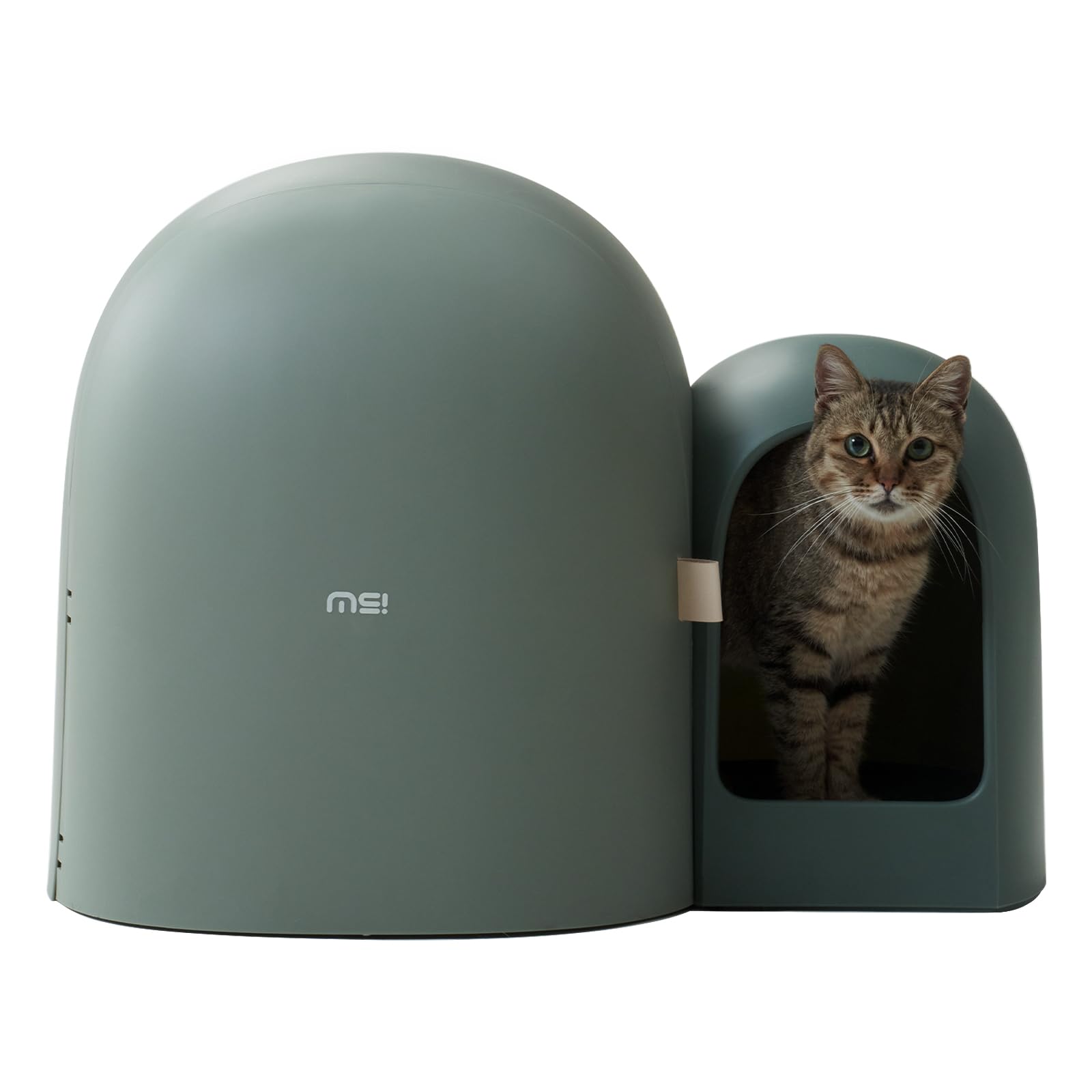 Ms!Make Sure Cat Litter Box Enclosure With Lid, Extra Large Covered Hidden Dog Proof Closed Modern Cat Litter Box Furniture With