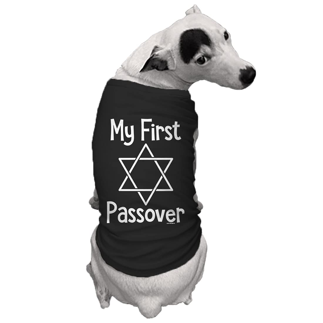 My First Passover - Dog Shirt (Black, X-Small)