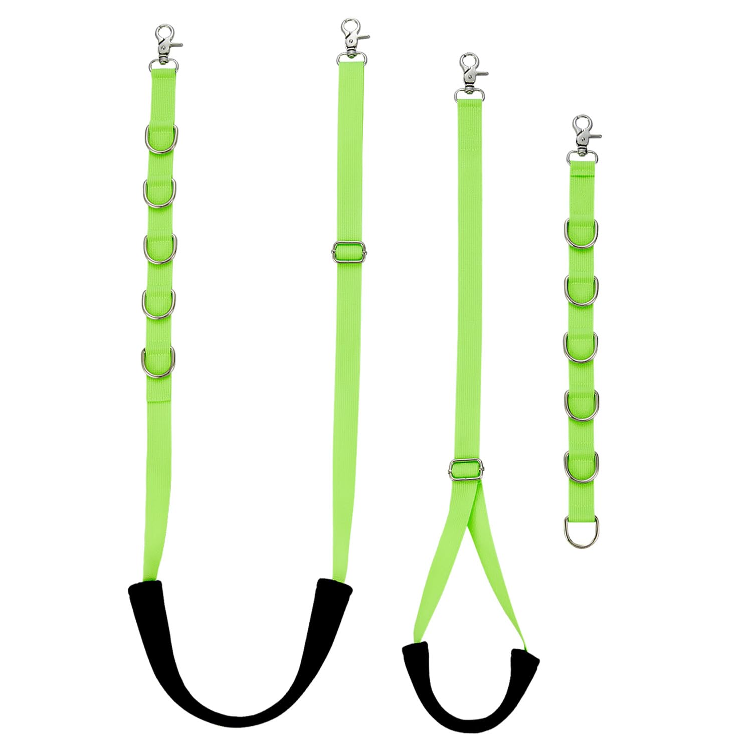 Dog Grooming Belly Straps Green Pet Grooming Supplies 3 Sets Professional Dogs Belly Band Pets Dogs Groomer Extension Strap Tabl