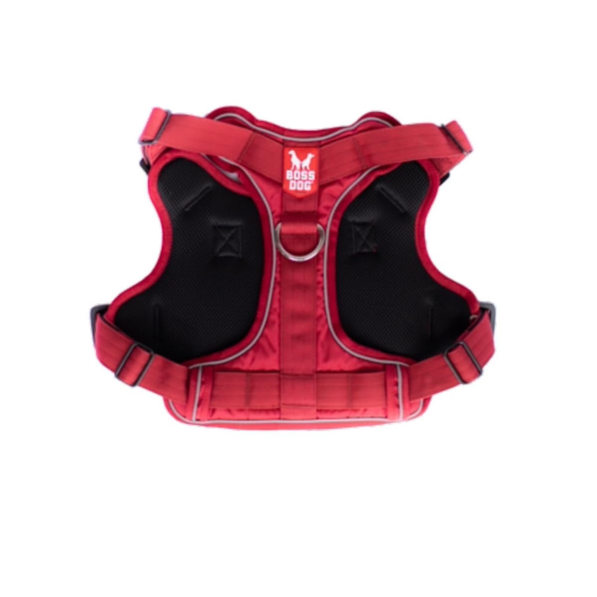 Boss Dog Tactical Harness, Red, Large