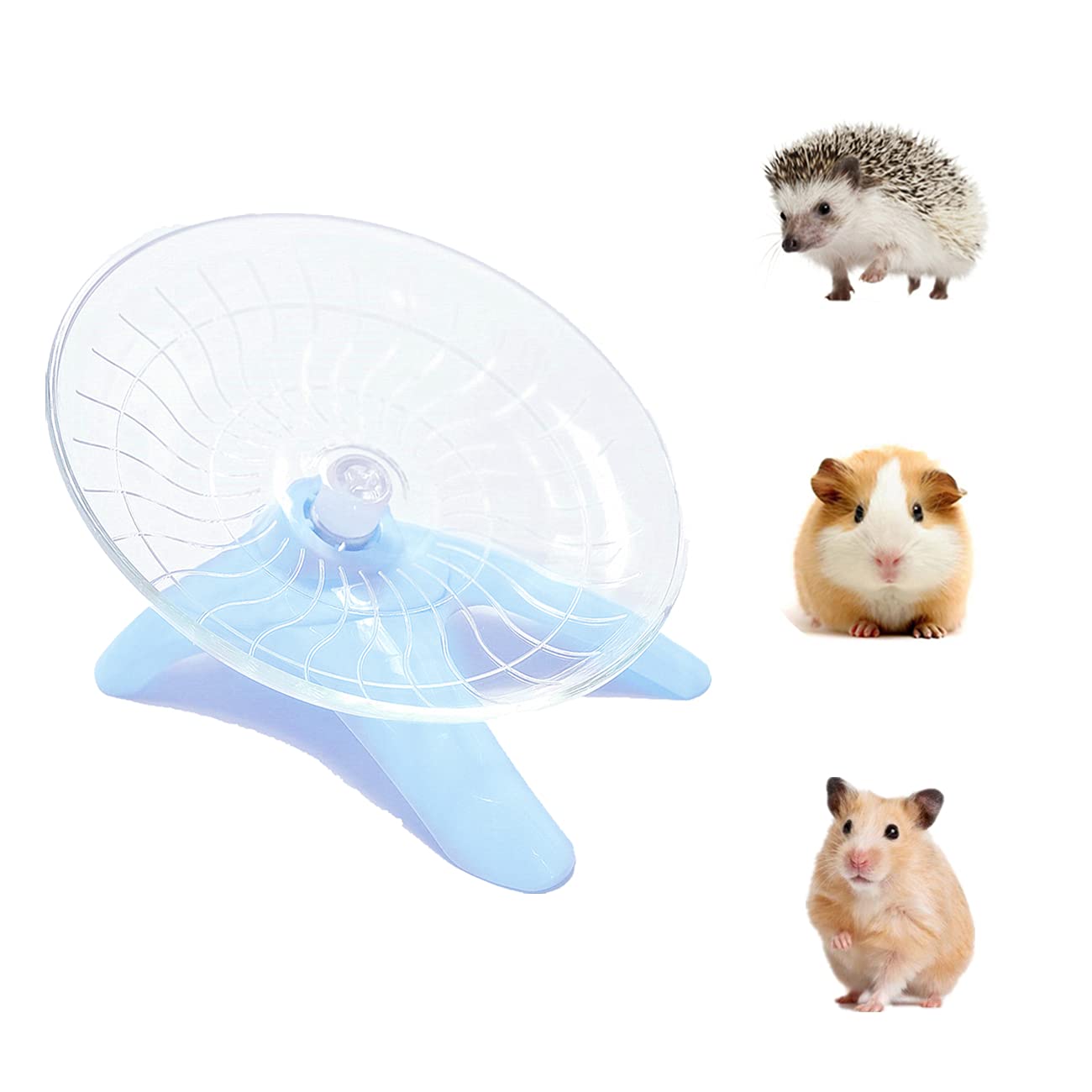 Hamster Flying Saucer Silent Running Exercise Wheel For Hamsters, Gerbils, Mice,Hedgehog And Other Small Pets Silent Running Whe
