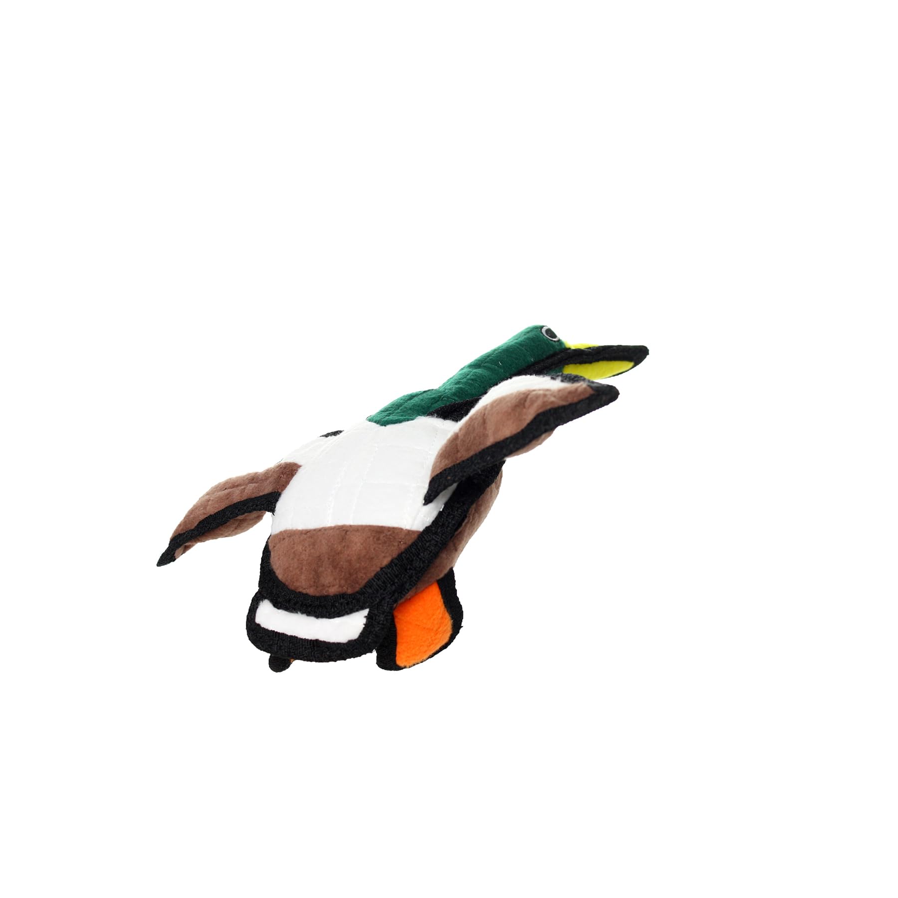 Tuffy - World'S Tuffest Soft Dog Toy - Barnyard Junior Duck - Squeakers - Multiple Layers. Made Durable, Strong & Tough. Interactive Play (Tug, Toss & Fetch). Machine Washable & Floats