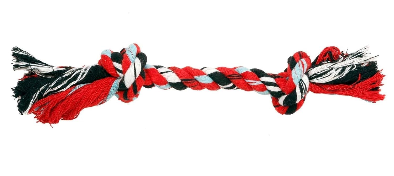 Chumspet Small Knotted Rope Dog Chew Toy  Durable And Engaging Rope Toy For Puppies & Small Dogs, Ideal For Everyday Play, Trai