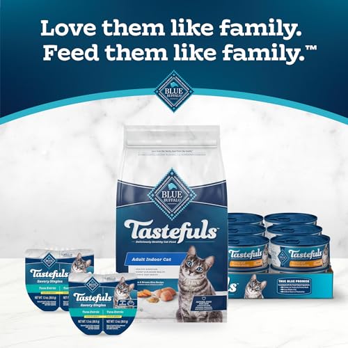 Blue Buffalo Tastefuls Indoor Natural Adult Dry Cat Food, Chicken 3lb bag
