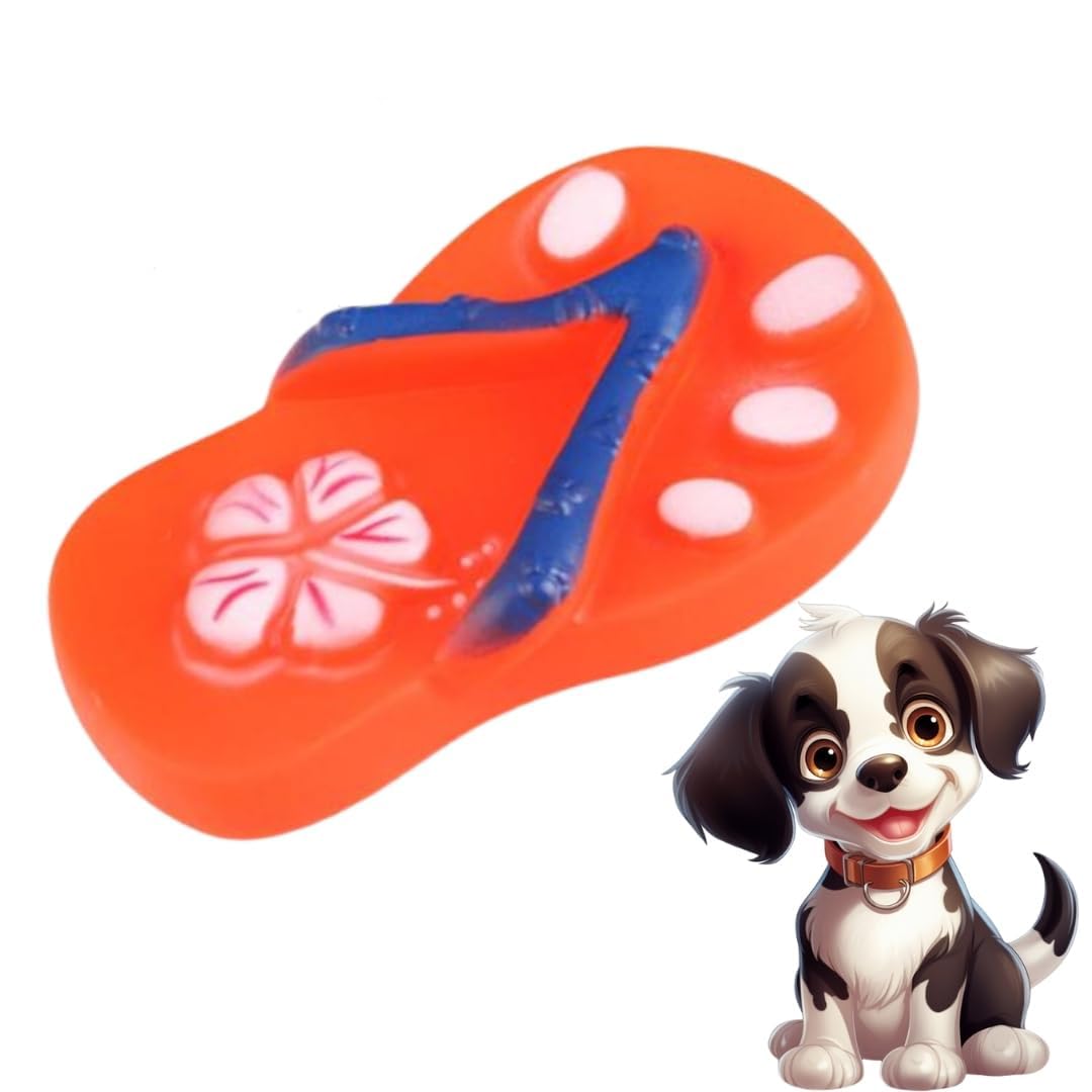 DreamAuro Fun Squeaky Slipper Toy or Dogs & Cats  Engage Your Dog with The Squeaky Slipper Toy, The Slipper That Talks Back (wi