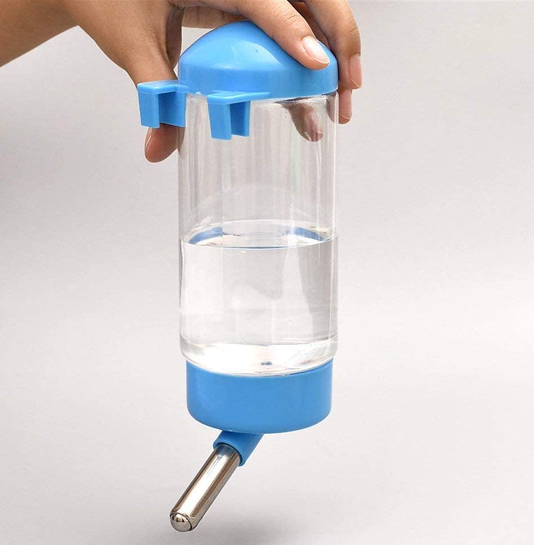 Lapxsnzd 2Pcs 16Oz No Drip Small Animal Water Bottle,Bpa Free Best Water Bottle For Small Pet/Bunny/Ferret/Hamster/Rabbit(Colors Are Random)