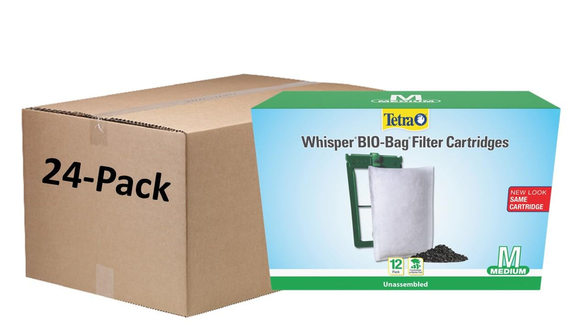 Tetra Whisper Filter Cartridges, Extra Small, For Aquarium Filtration (24 Units Of 4 Count Packs)