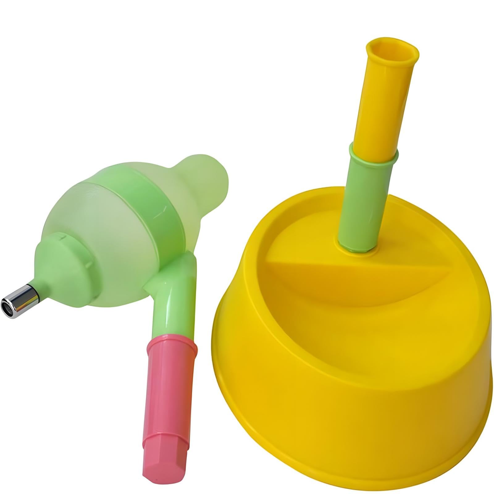 Nacoco Pet Standing Water Dispenser Cat Dog Standing Bowl With Detachable Pole Automatically Feeding Water Height Adjustable (Re