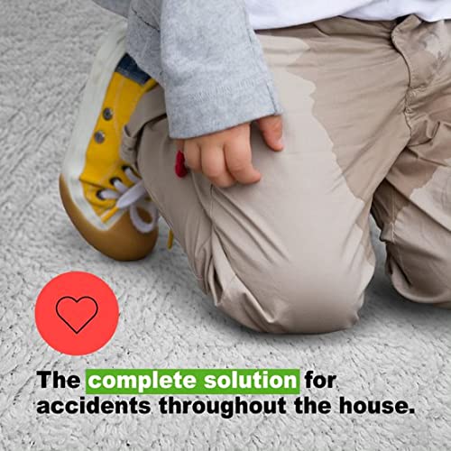 Urine Gone Stream Clean, Heavy Duty Carpet Stain & Odor Eliminator Deep Cleans with Fast Acting Natural Enzymes + Probiotics Eli