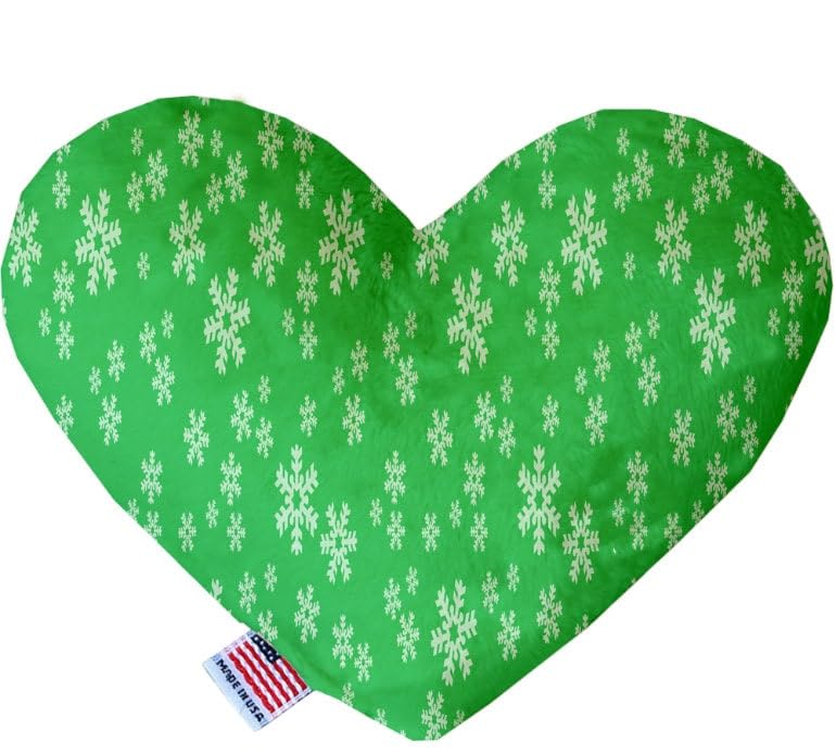 Christmas Pet and Dog Plush Heart or Bone Toy, &quot;Candy Cane Lane Group&quot; (Available in different sizes and 8 different patterns!) Christmas Cupcakes 10&quot; Plush Bone