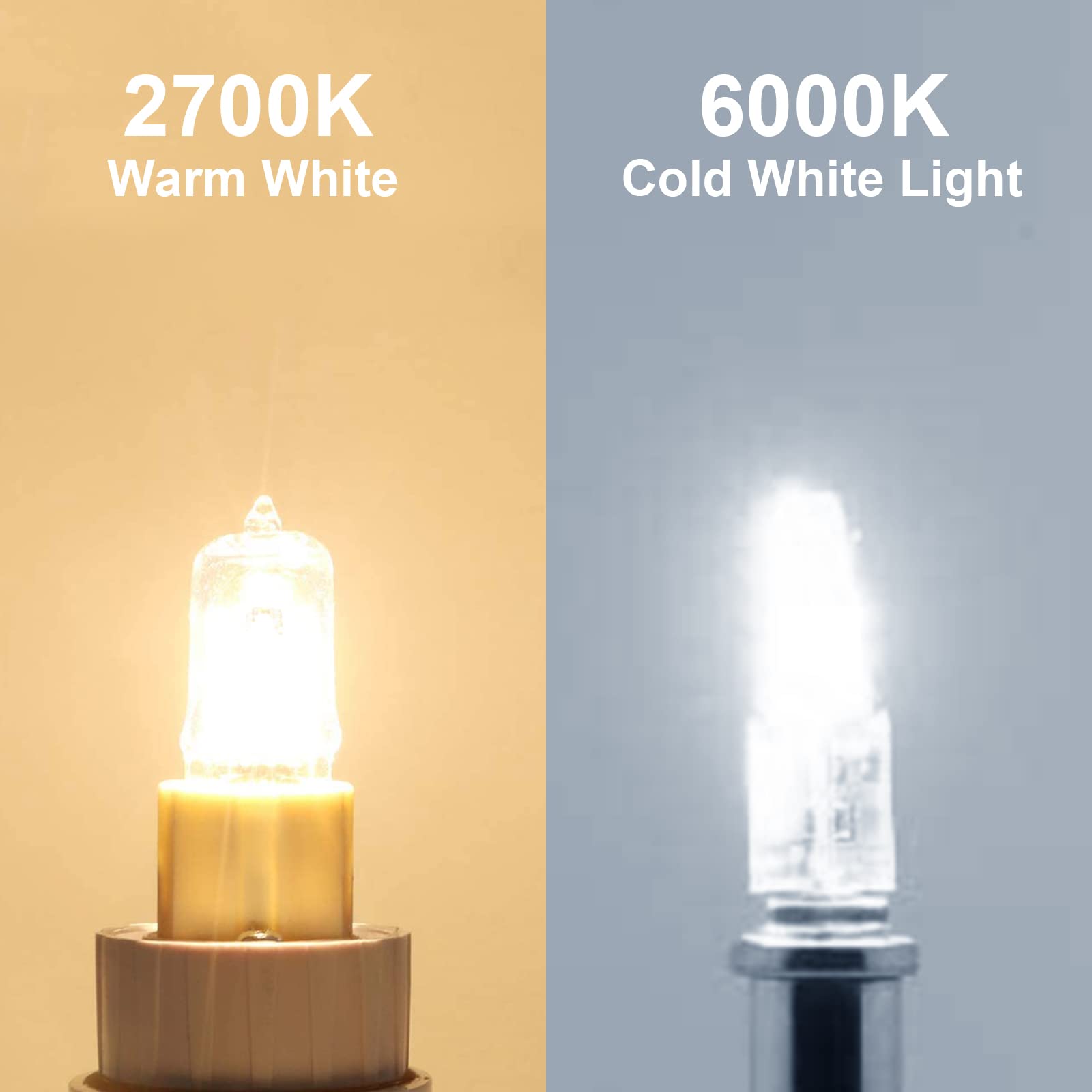 Jaenmsa G9 Heat Lamp Bulbs For Reptile, 25W Lizard Tank & Bearded Dragon Accessories,Infrared Basking G9 Halogen Light Bulbs 2 Pin For Reptiles And Amphibian Use,Night Red,2 Pack