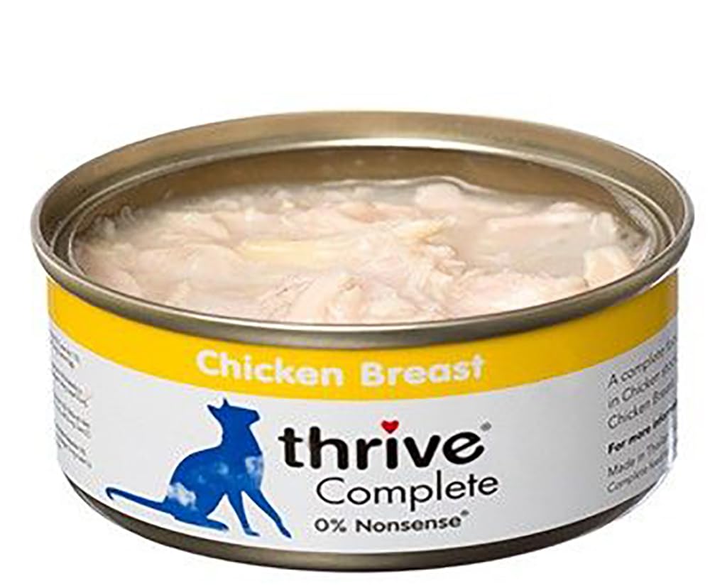 thrive Complete Cat Food 100% Chicken 75g 12 cans
