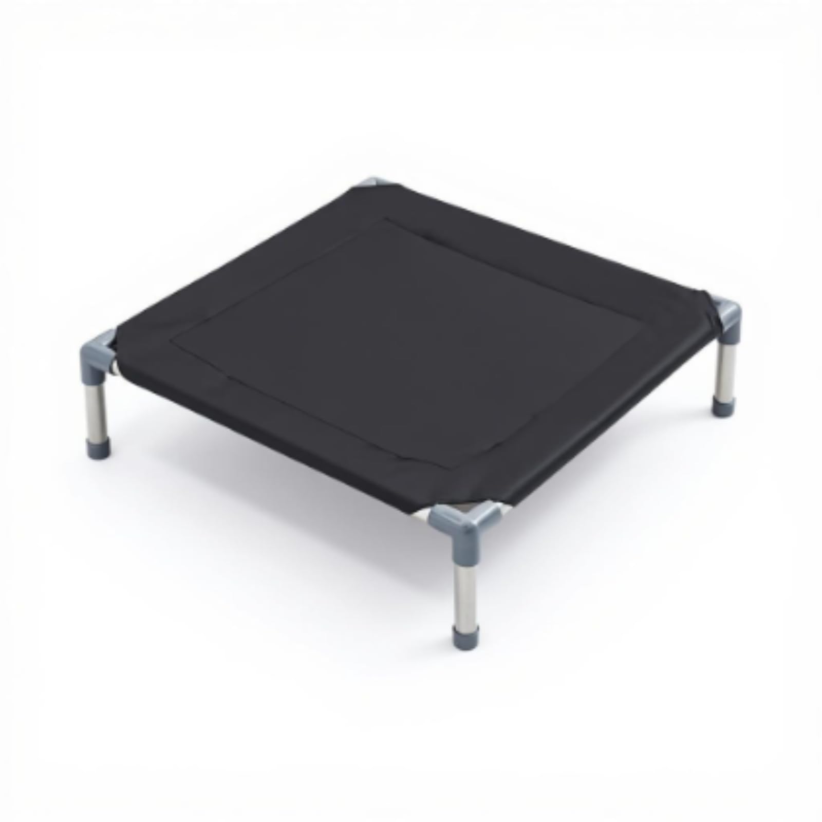 Zoomella Elevated Dog Bed, cleanable Pet Cot, Breathable Mesh, Removable Cover Black Basic 40 * 60 * 12cm|Sofas, Loveseats & Cha