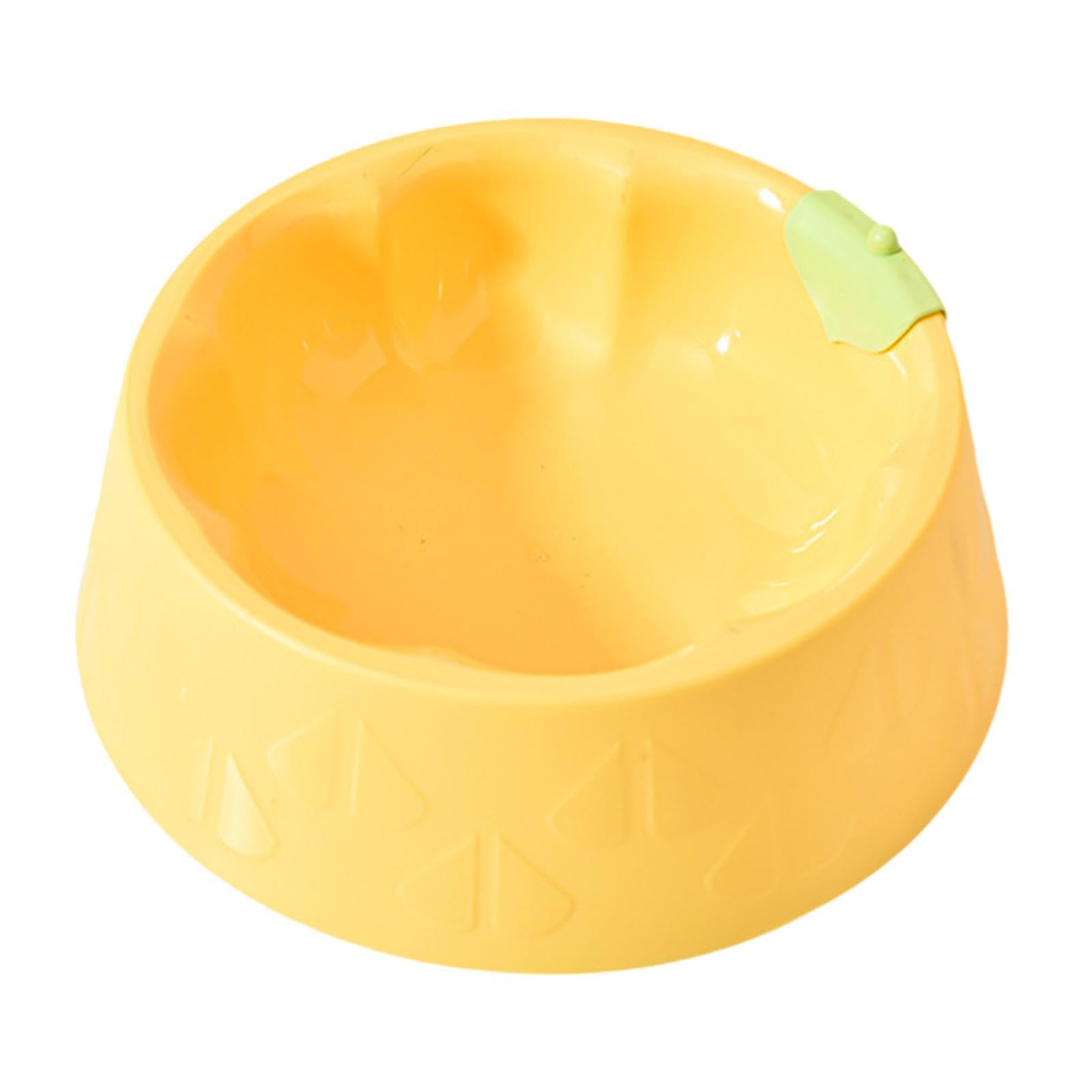 Calandis Cat Bowl Pet Feeder Bowl Dish Drinking Travel For Small Food Water Bowl Yellow | Dishes, Feeders & Fountains | Dog