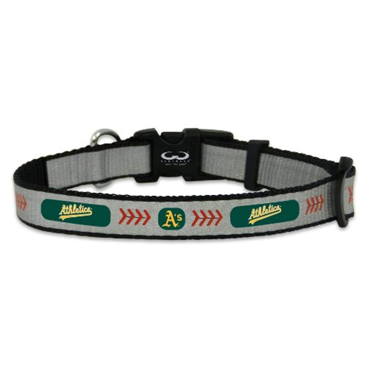 MLB Oakland Athletics Baseball Pet Collar, Toy, Reflective