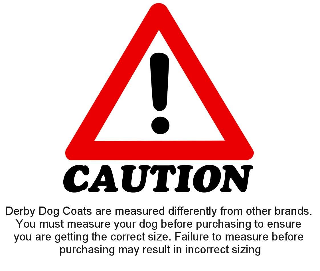 Derby Originals Horse Tough 600D Ripstop Waterproof Winter Dog Coat 150G Medium Weight