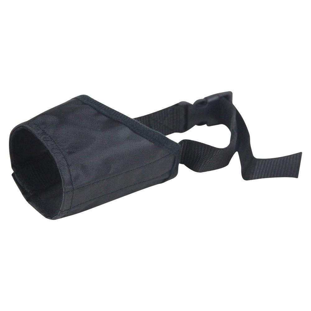 Ateliepets Muzzle For Small Medium Dogs (Max. 25 Lbs), Soft Mouth Guard For Grooming, Stop Biting Barking And Chewing - 5 Colors