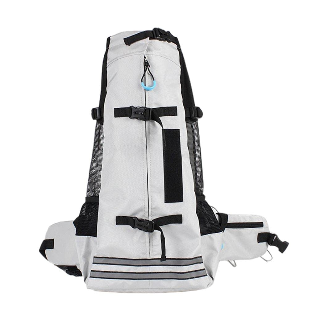 Enakshi Dog Carrier Breathable Corgi Carrying Bag Hiking Travel Pet Backpacks Grey |Pet Supplies | Dog Supplies | Carriers & Tot