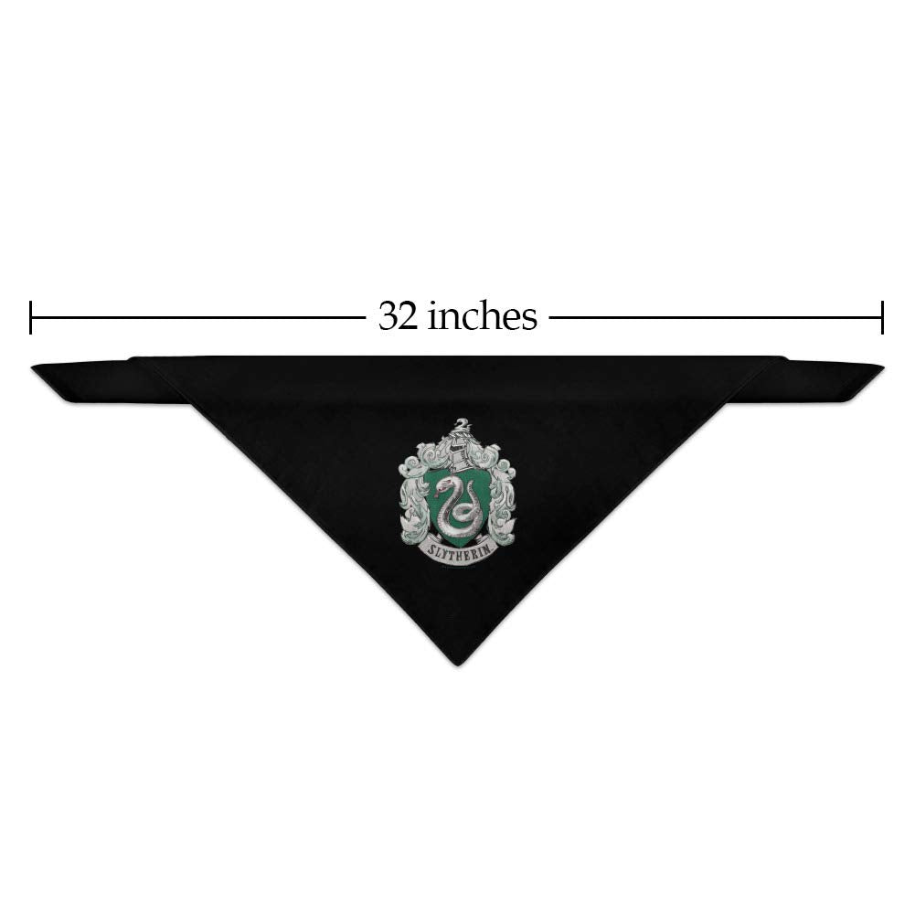 Graphics & More Harry Potter Slytherin Painted Crest Dog Pet Bandana