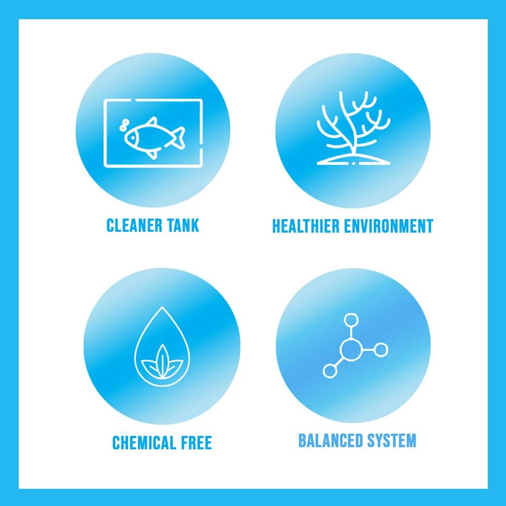 Microbe-Lift Sbh16 Special Blend Aquarium And Fish Tank Cleaner For Freshwater And Saltwater, 16 Ounces