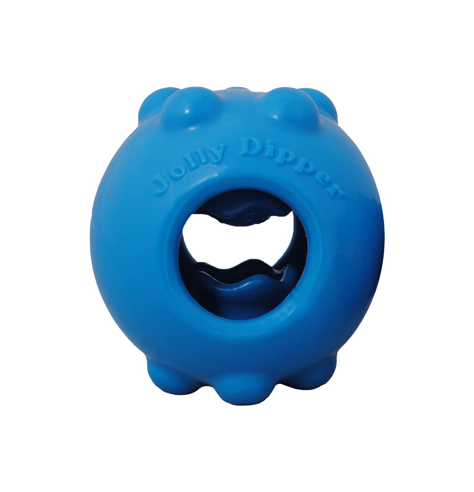 Jolly Pets Jolly Dipper Treat Dispensing Dog Toy; 3 Small/Medium Dogs, Blue
