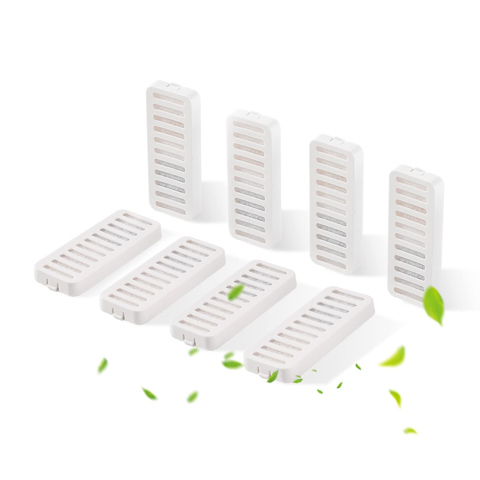 Jeeramia Cat Water Fountain Replacement Filters 8 Pcs