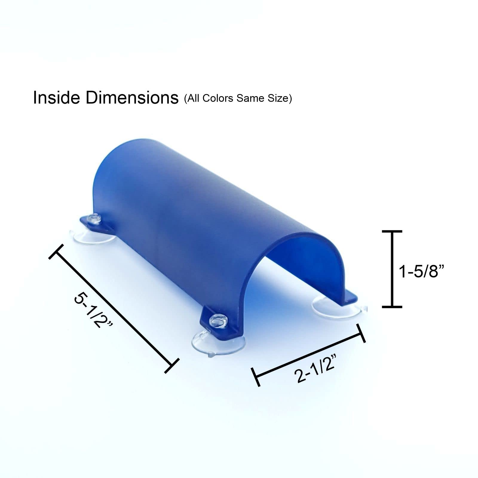 Seeshelter Brand Betta Tunnel (Opaque Black)