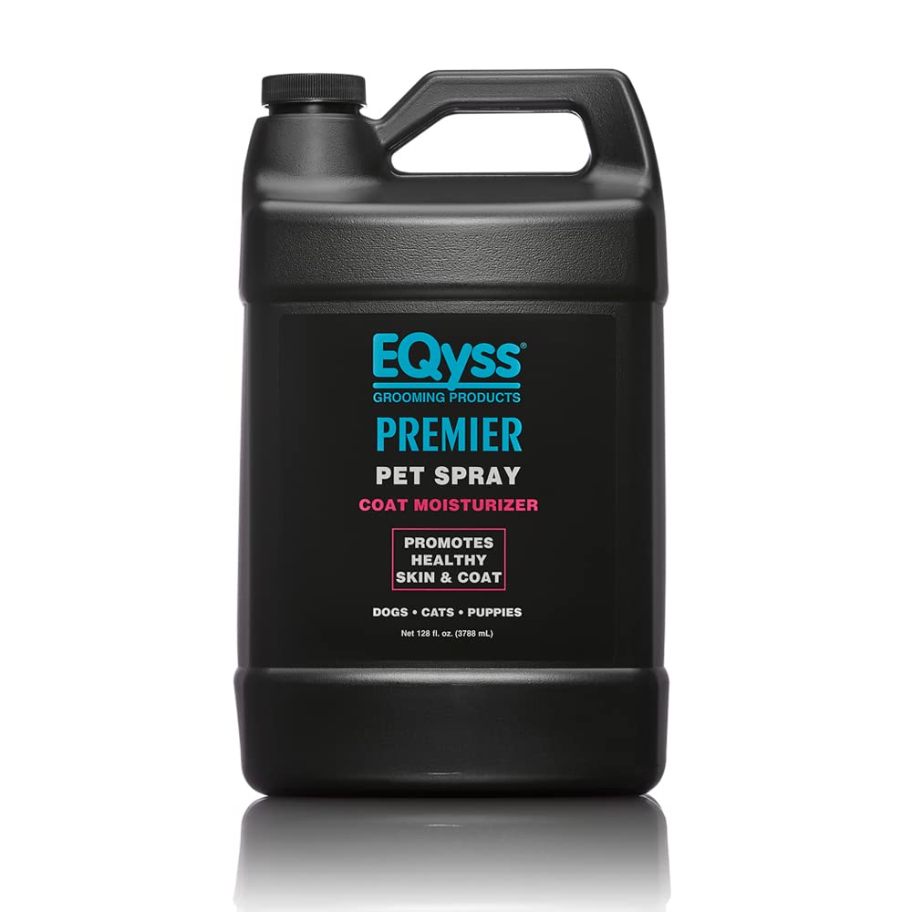 EQyss Premier Pet Spray - Moisturizes & Conditions for Healthy Skin & Coat, Non-greasy, Repels Dust & Dirt - Great for Dogs, Cat