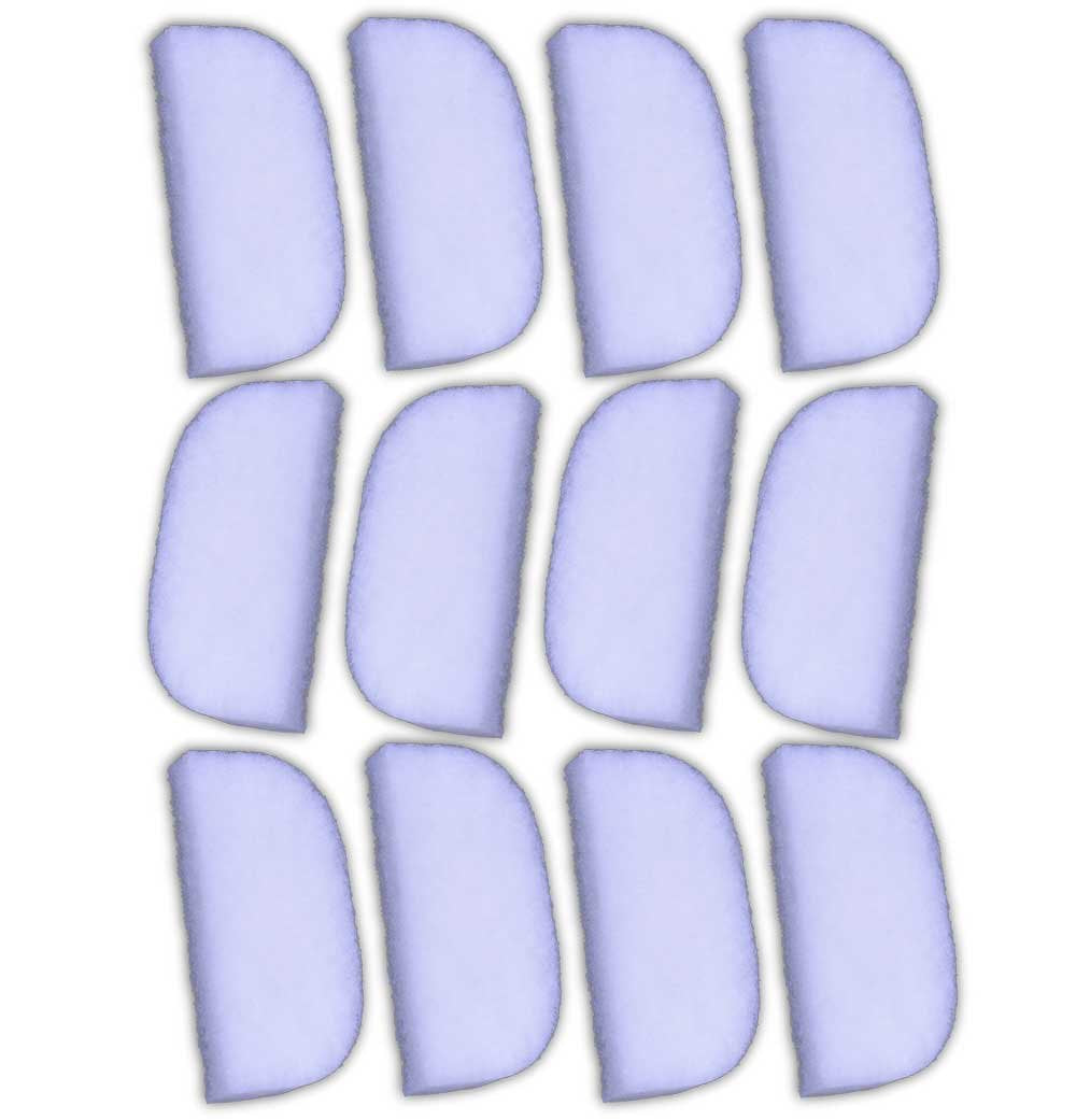 12 Water Filter Polishing Pads For Fluval 104 105 106 204 205 206