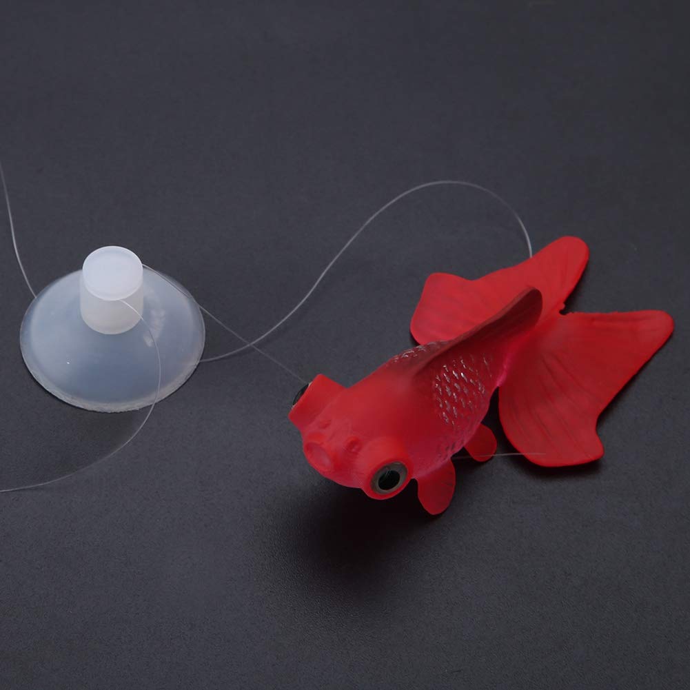 Aquarium Fish Bowl Plastic Swimming Gold Fish Betta Fish Funny Artificial Silicone Small Fish Lifelike Fake Fish Fish Decoration