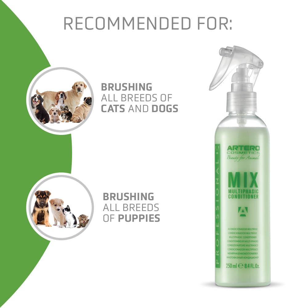 Artero Mix. Multiphase Spray Conditioner For Dry Or Wet Hair