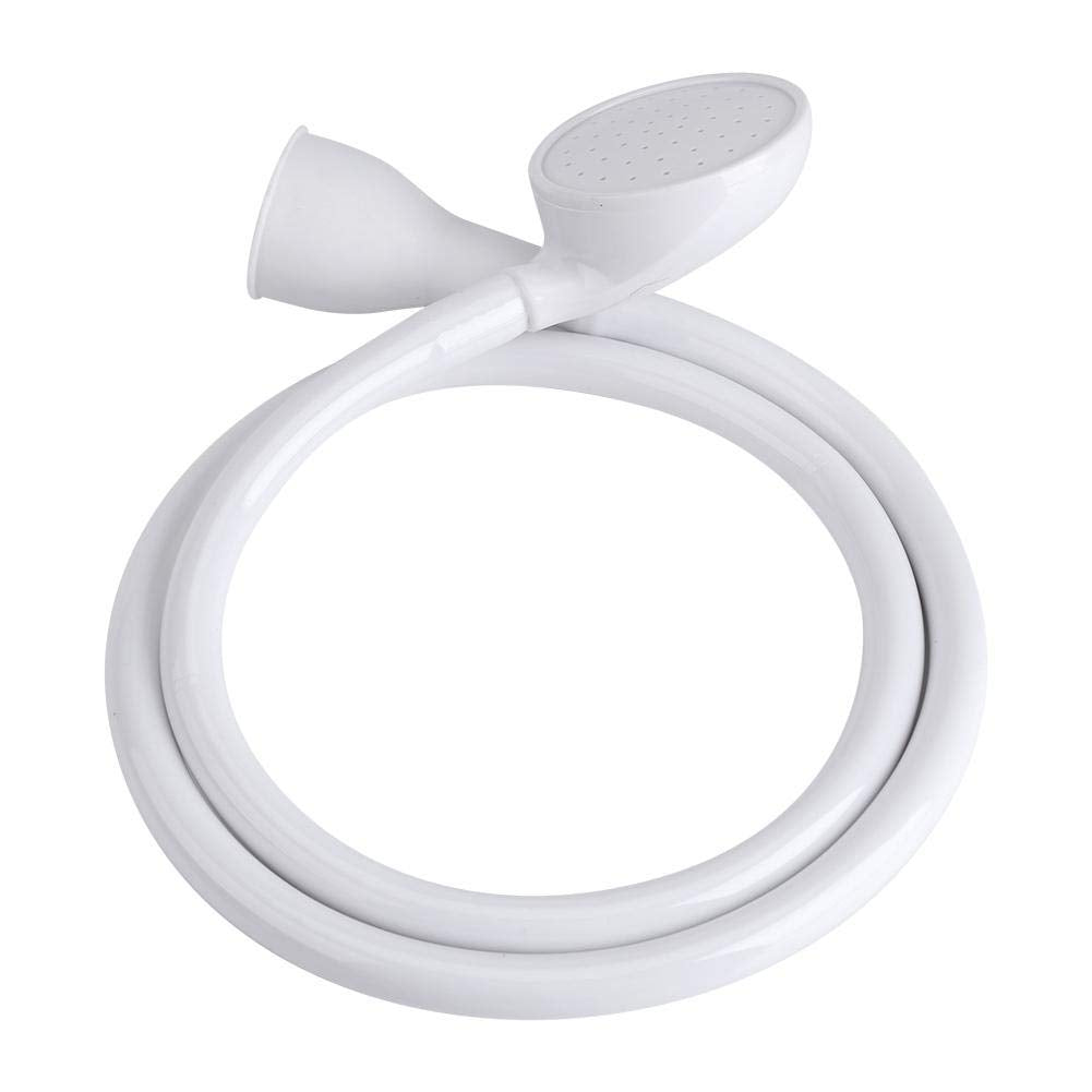 Jacksking Pet Shower Head, Pet Spray Head Hose Push On Bath Tub Sink Faucet Attachment Washing Hair Hairdresser(#1)