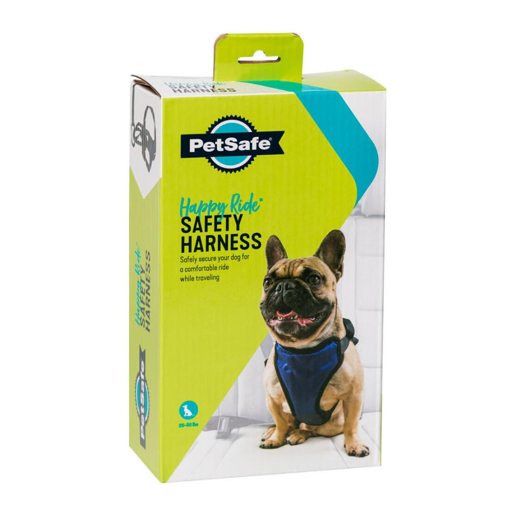 Petsafe Happy Ride Certified, Crash-Tested, Comfortable, Durable, Dog Safety Harness, Medium