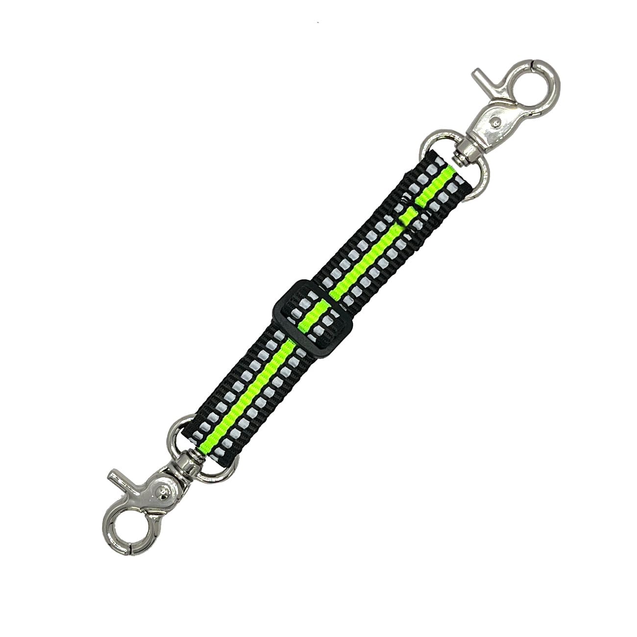 Adjustable Backup Safety Clip For Small Dog Collar, Prong Collar For Mini Dogs, Double Ended Gentle Slip Collar For Dog Harness 